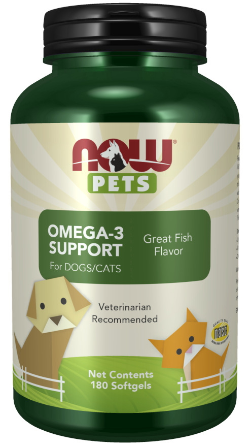 Omega-3 Support Softgels for Dogs & Cats